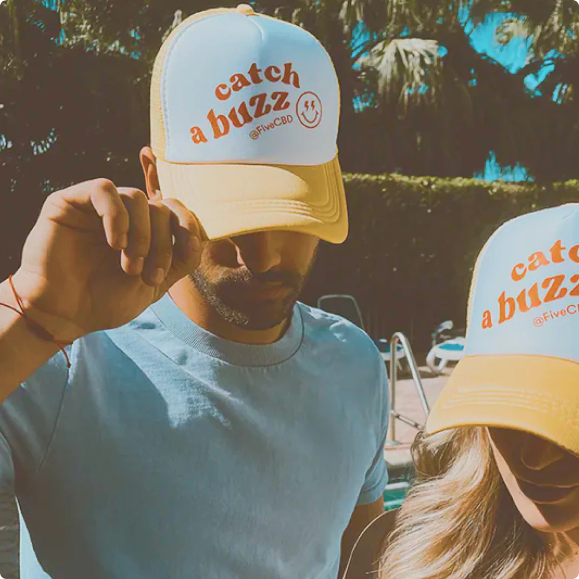 “catch a buzz” trucker hat - Image 3