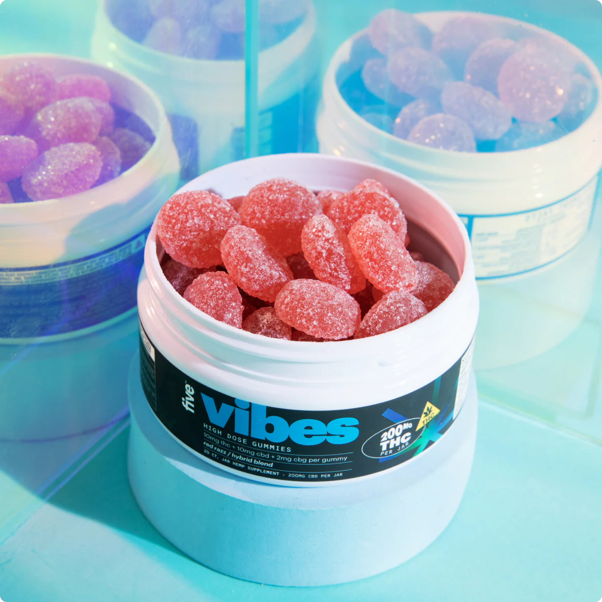 hybrid vibes 10mg thc gummies - Image 3