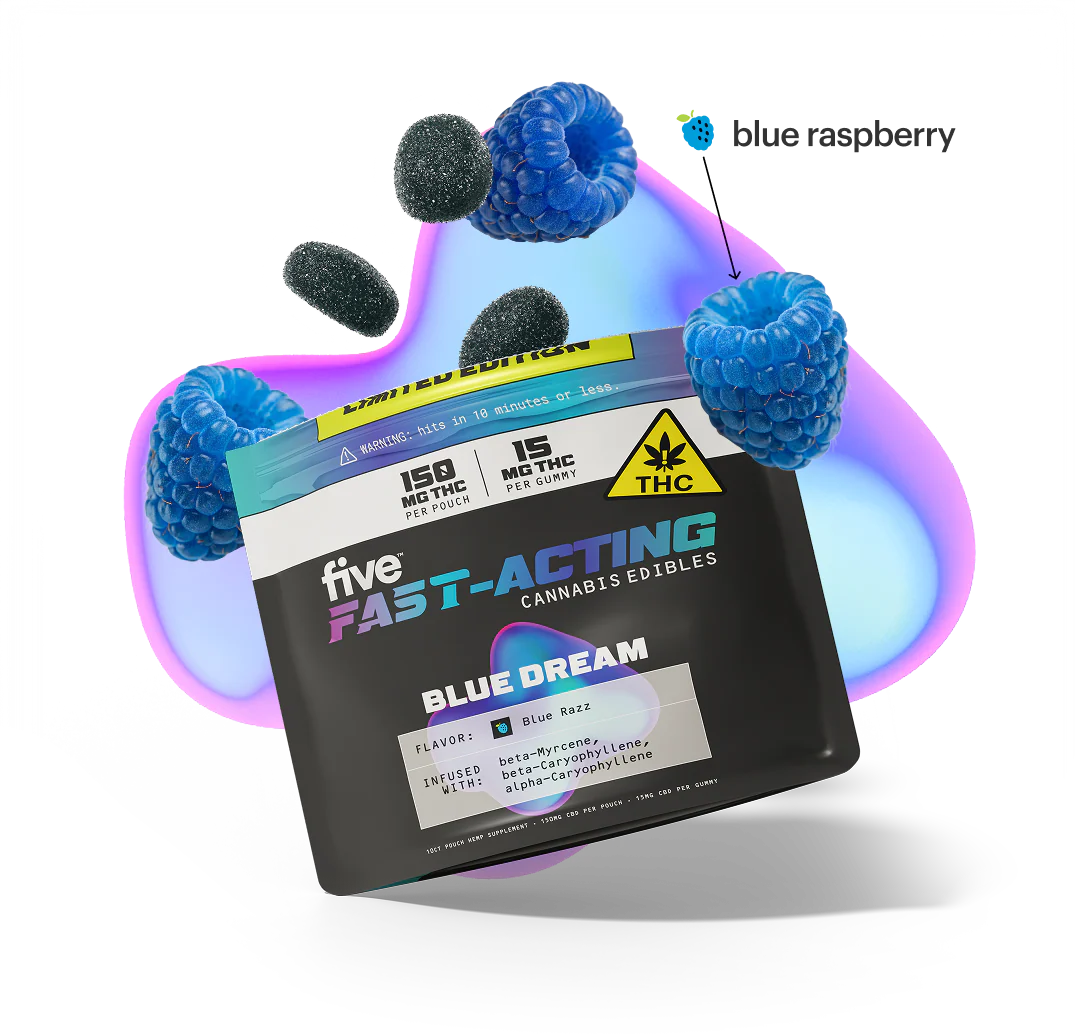 blue dream fast-acting 15mg thc gummies - Image 4