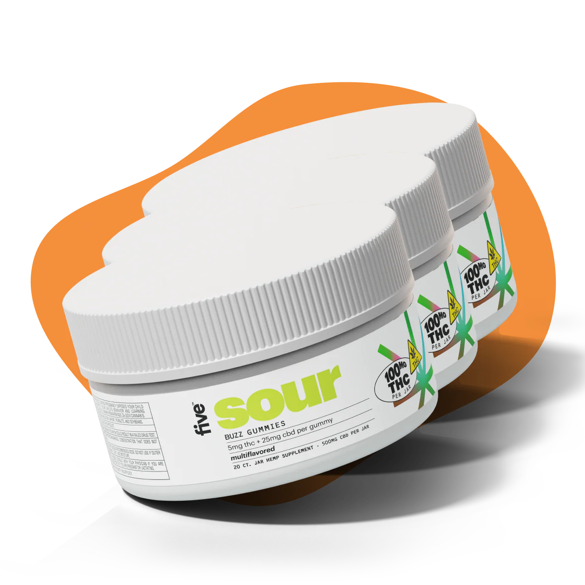 Full Spectrum CBD + THC Gummies (60 Count) - Image 4