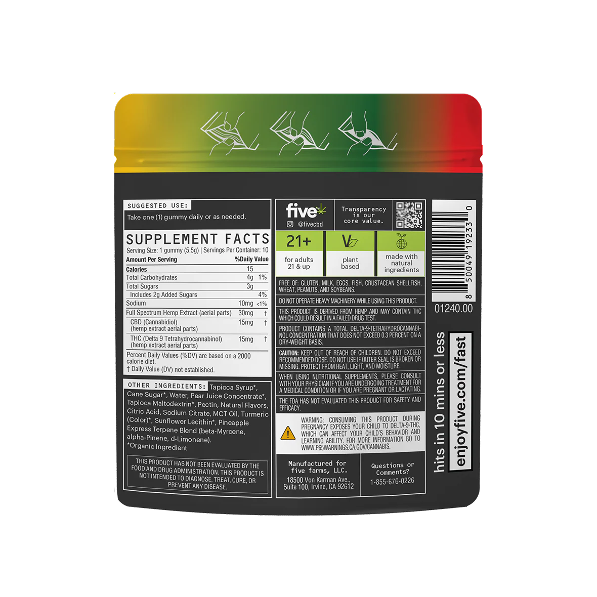 fast-acting 15mg thc gummies 10ct sample - Image 10