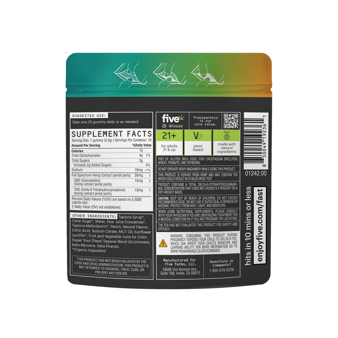 fast-acting 15mg thc gummies 10ct sample - Image 12